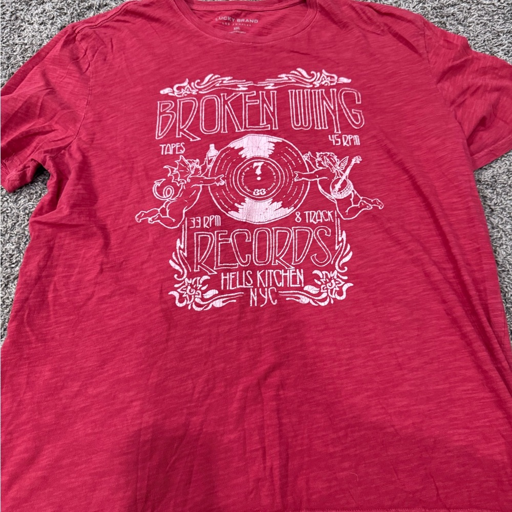 Lucky brand Red Graphic T-Shirt